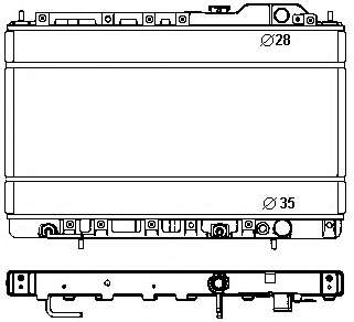 Радиатор, охлаждение двигателя