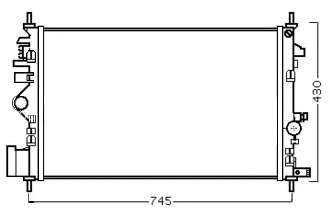 Радиатор, охлаждение двигателя