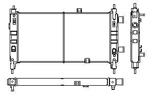 Радиатор, охлаждение двигателя