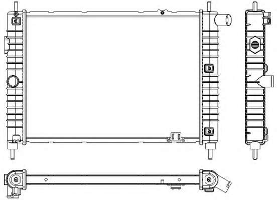 Радиатор, охлаждение двигателя