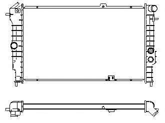 Радиатор, охлаждение двигателя