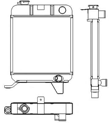 Радиатор, охлаждение двигателя