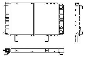 Радиатор, охлаждение двигателя