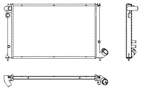 Радиатор, охлаждение двигателя