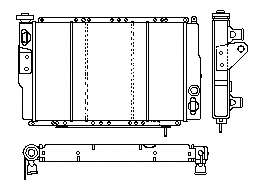 Радиатор, охлаждение двигателя