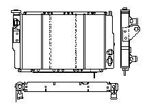 Радиатор, охлаждение двигателя
