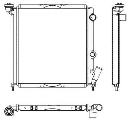 Радиатор, охлаждение двигателя