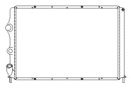 Радиатор, охлаждение двигателя