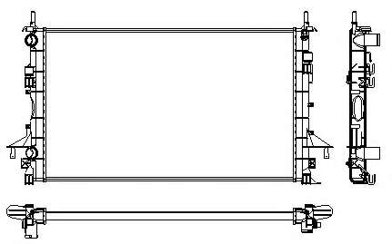 Радиатор, охлаждение двигателя