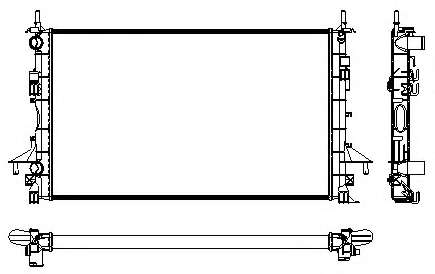 Радиатор, охлаждение двигателя