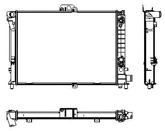 Радиатор, охлаждение двигателя