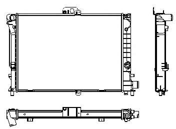 Радиатор, охлаждение двигателя