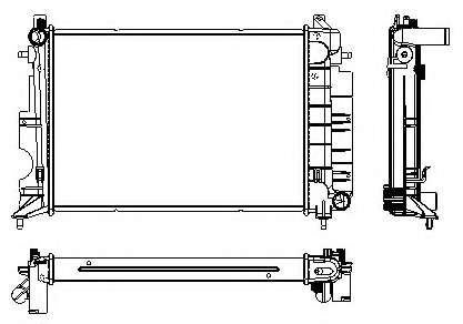 Радиатор, охлаждение двигателя