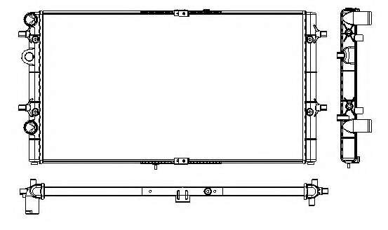 Радиатор, охлаждение двигателя