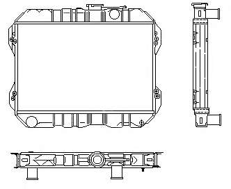 Радиатор, охлаждение двигателя