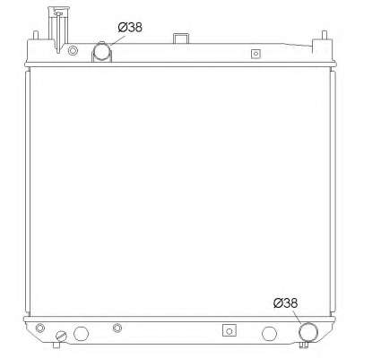 Радиатор, охлаждение двигателя