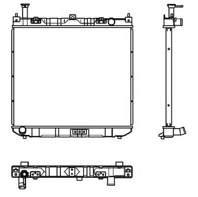 Радиатор, охлаждение двигателя