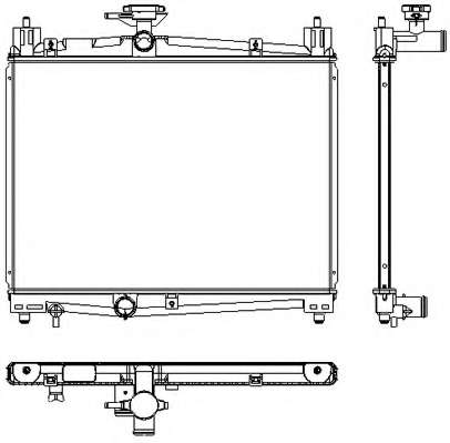 Радиатор, охлаждение двигателя