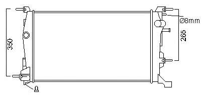 Радиатор, охлаждение двигателя