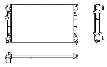 Радиатор, охлаждение двигателя