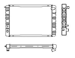 Радиатор, охлаждение двигателя