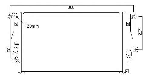 Радиатор, охлаждение двигателя