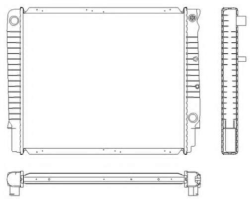 Радиатор, охлаждение двигателя