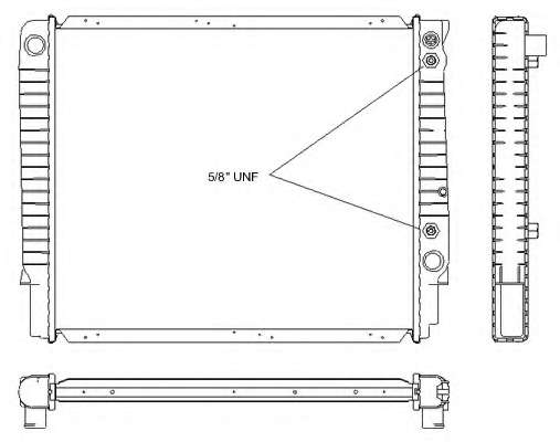 Радиатор, охлаждение двигателя