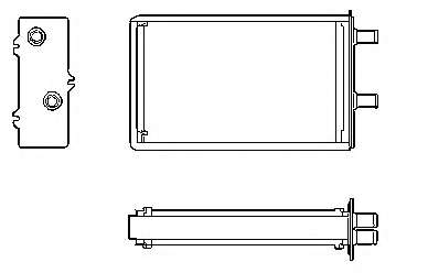 Теплообменник, отопление салона