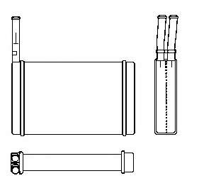 Теплообменник, отопление салона