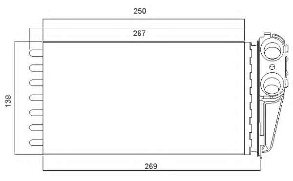 Теплообменник, отопление салона