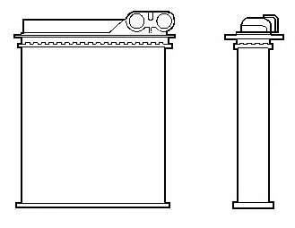 Теплообменник, отопление салона
