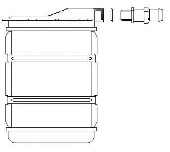 Теплообменник, отопление салона