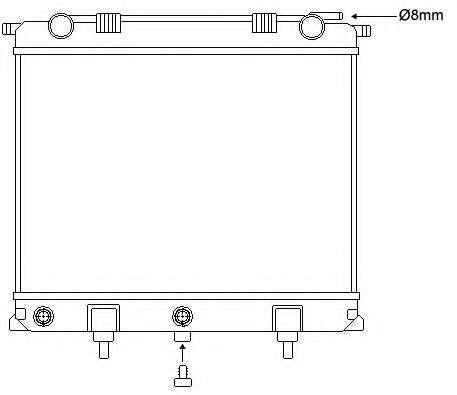 Радиатор, охлаждение двигателя