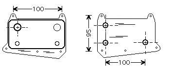 масляный радиатор, двигательное масло