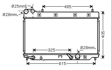 Радиатор, охлаждение двигателя