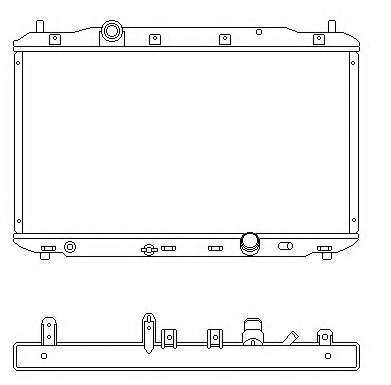 Радиатор, охлаждение двигателя