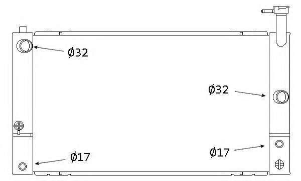 Радиатор, охлаждение двигателя