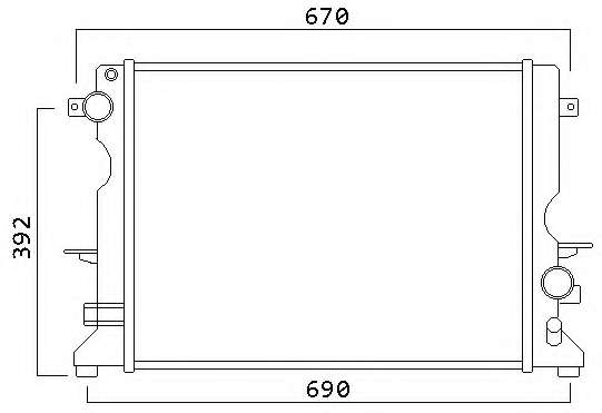 Радиатор, охлаждение двигателя