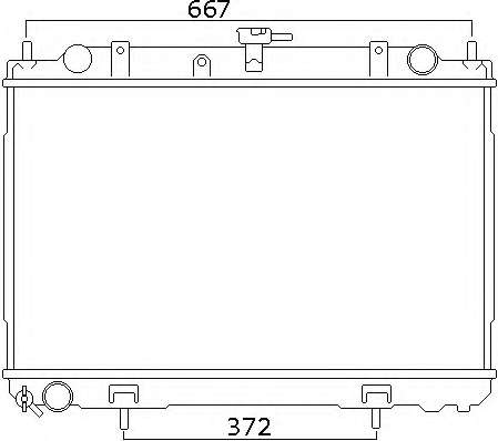 Радиатор, охлаждение двигателя