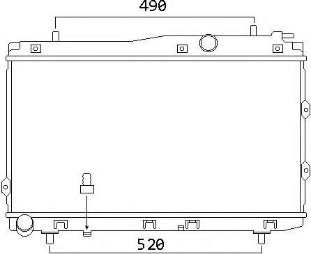 Радиатор, охлаждение двигателя