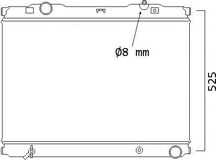 Радиатор, охлаждение двигателя