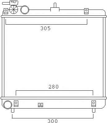 Радиатор, охлаждение двигателя