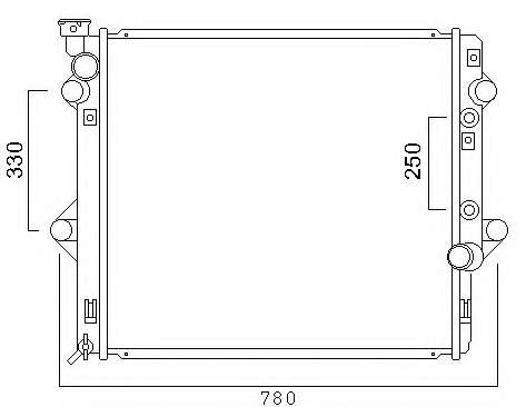 Радиатор, охлаждение двигателя