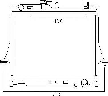 Радиатор, охлаждение двигателя