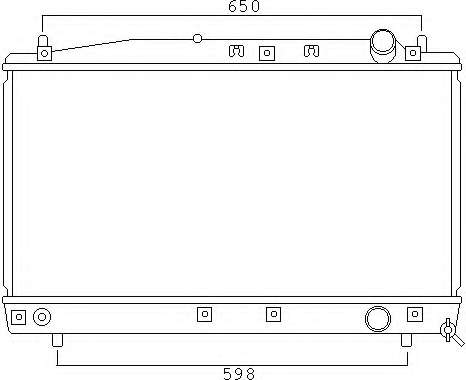 Радиатор, охлаждение двигателя