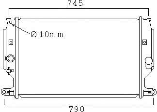 Радиатор, охлаждение двигателя