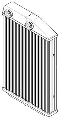 Теплообменник, отопление салона
