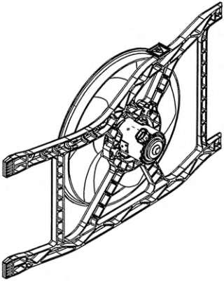 Вентилятор, охлаждение двигателя