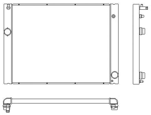 Радиатор, охлаждение двигателя